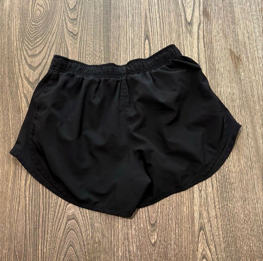 Nike Womens Dri-FIT Athletic Running Shorts Elastic Waist Pull-On Black Size M - Picture 5 of 5